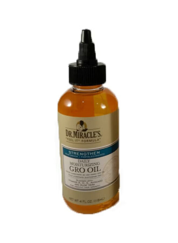

Dr. Miracle's Daily Moisturizing Gro Oil for All Type Hair, 118ml