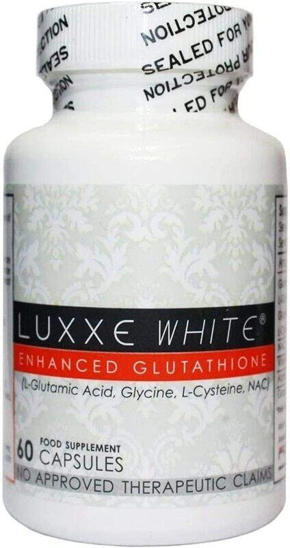 

Luxxe White Enhanced Glutathione, 775mg, 60 Capsules