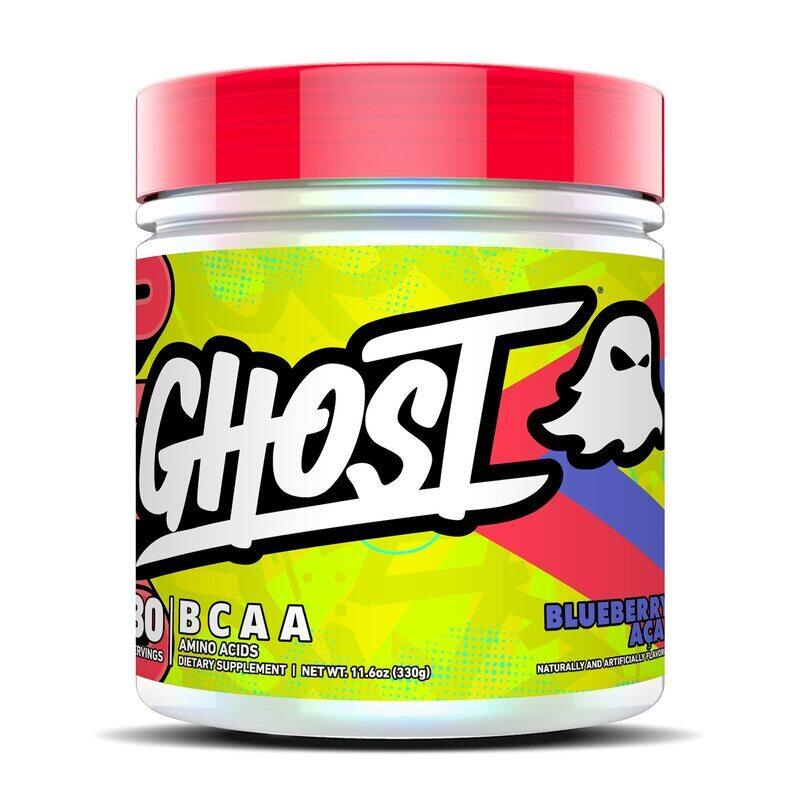 

Ghost Bcaa Amino Acids Dietary Supplement, 30 Servings, Blueberry Acai