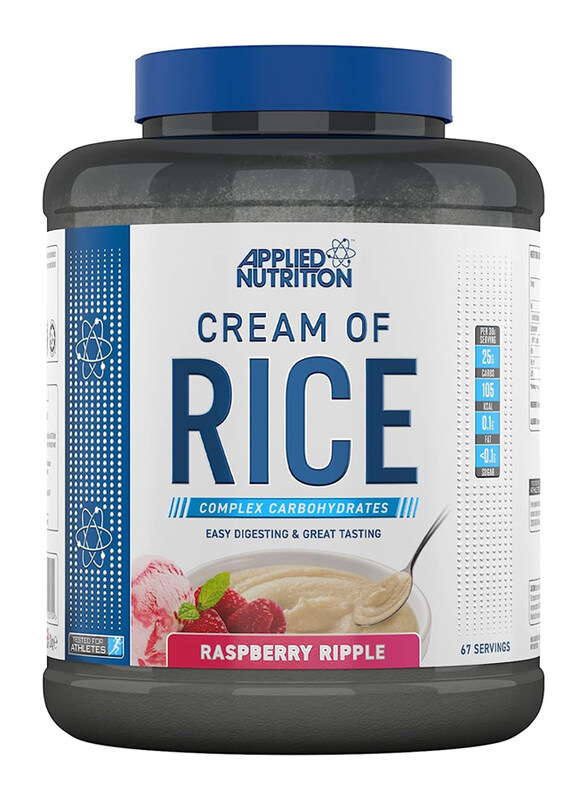 

Applied Nutrition Cream of Rice Supplement, 67 Serving, 2 Kg, Raspberry Ripple