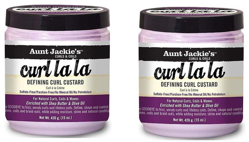 Aunt Jackie's Curl La La Defining Curl Custard Oil, 2 x 426g