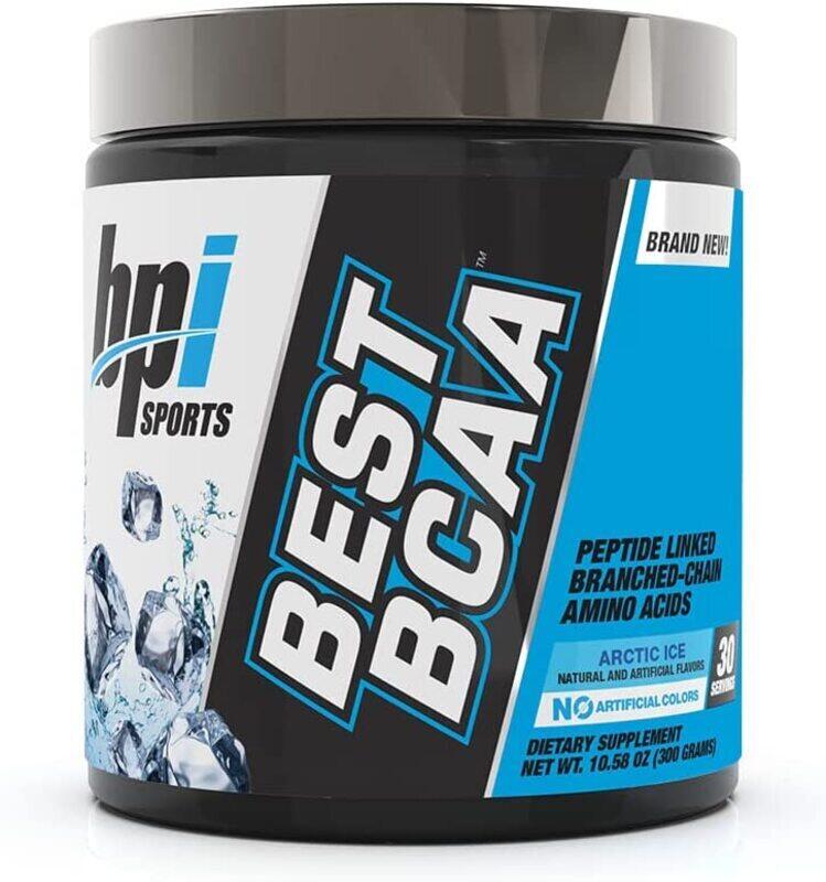 

BPI Sports Best Bcaa Artic Ice Supplement Powder, 300 gm, Unflavored