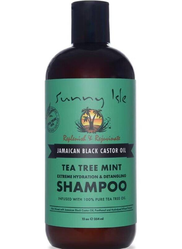 

Sunny Isle Jamaican Black Castor Oil Tea Tree Mint Shampoo, 354ml