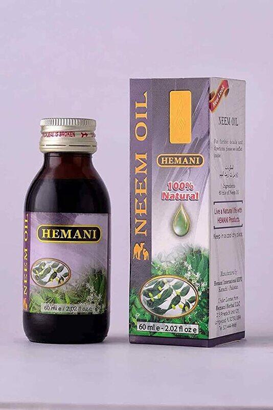 

Hemani 100% Natural Herbal Neem Oil, 60ml