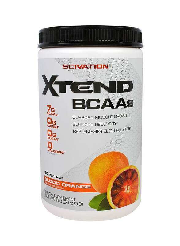 

Scivation Xtend BCAAs Supplement, 30 Servings, Blood Orange