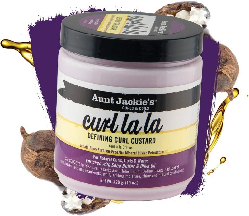 Aunt Jackie's Curl La La Lightweight Curl Defining Custard Cream, 2 x 15Oz