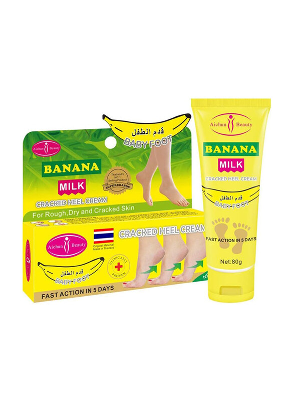 

Aichun Beauty Banana Milk Cracked Heel Cream, 80g