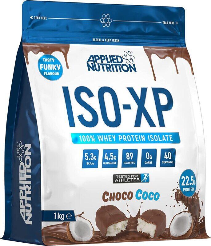 

Applied Nutrition ISO XP Whey Isolate Whey Protein, 40 Servings, Choco Coco