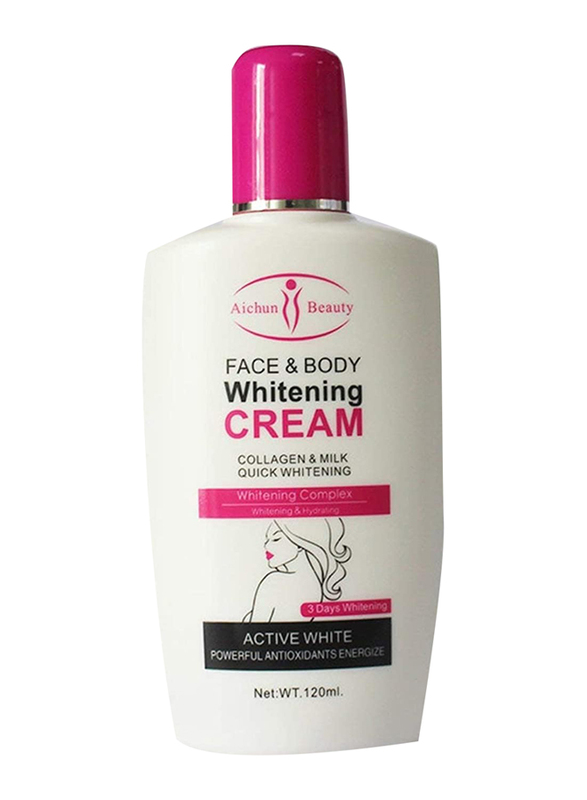 Aichun Beauty Body Face Whitening Cream, 120ml