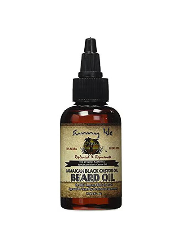 

Sunny Isle Jamaican Black Castor Beard Oil, 2oz