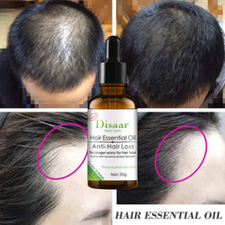 Disaar Hair Care Anti Hair Loss Treatment Fast Thicker Increase Hair Essential Oil, 30g