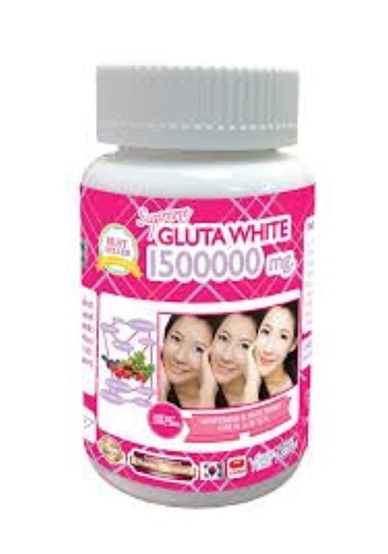 Gluta White Supreme Dietary Supplement, 1500000mg, 30 Softgels