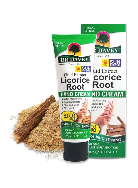 

Dr. Davey Fluid Extract Licorice Root Hand Cream, 100gm