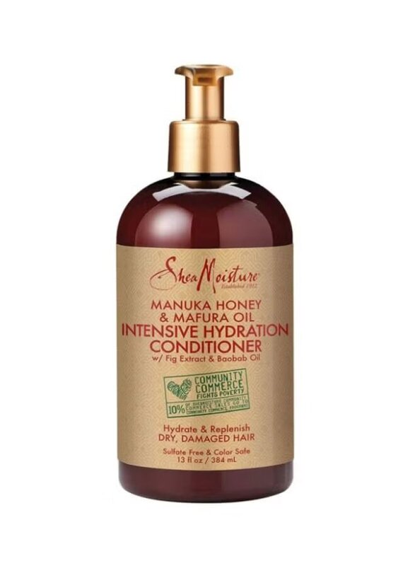 Shea Moisture Manuka Honey and Mafura Oil Intensive Hydration Hair Conditioner, 384ml