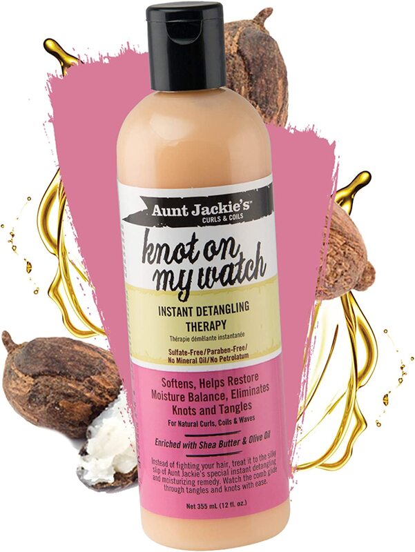 Aunt Jackie's Knot On My Watch Instant Detangling Therapy for Curly Hair, 355ml