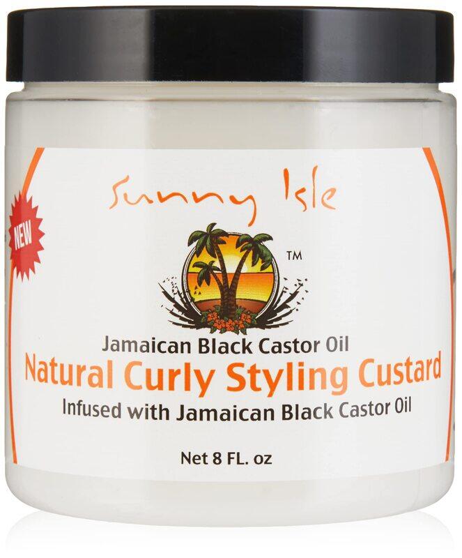 

Sunny Isle Jamaican Black Castor Oil Natural Curly Styling Custard, 8 Oz