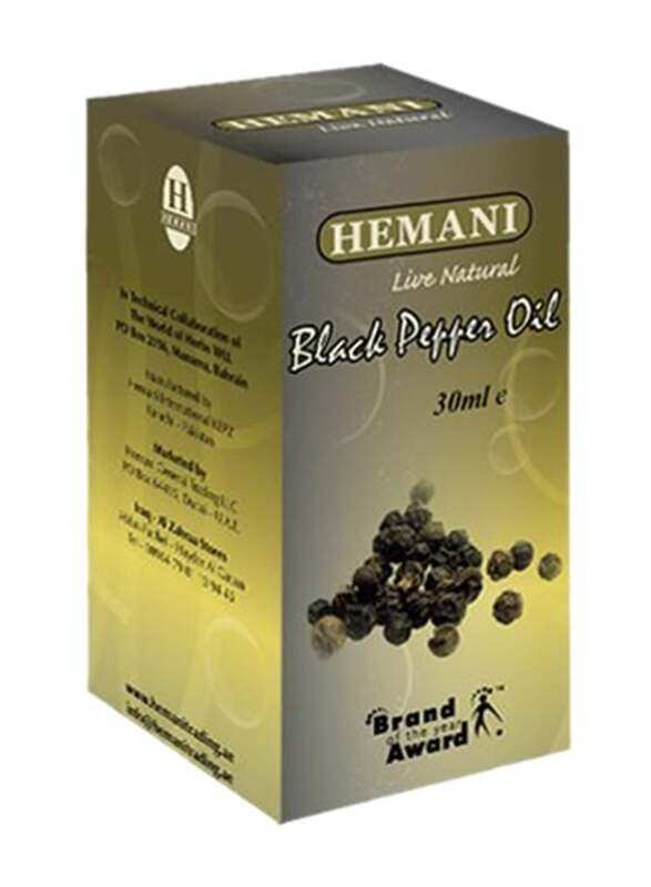 

Hemani Natural Black Pepper Oil, 30ml