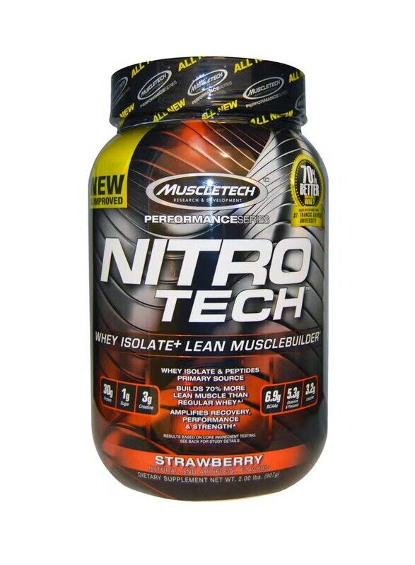 

Muscletech Nitro Tech Protein, 907g, Strawberry