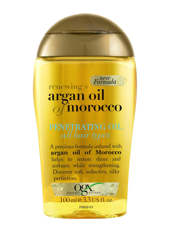 

Ogx Renewing + Argan Oil Of Morocco Hair Penetrating Oil for All Hair Types, 100ml