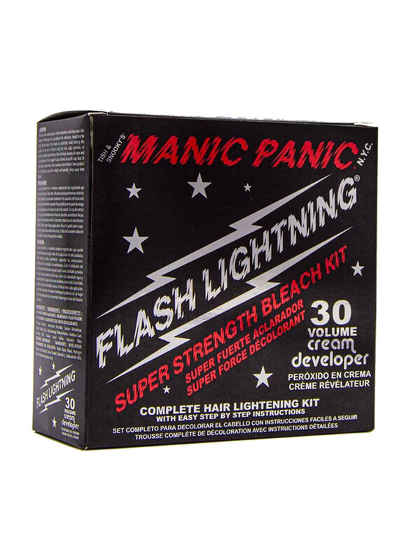 

Manic Panic 30 Vol Bleach Kit Cream Developer Halloween Cosplay, Black