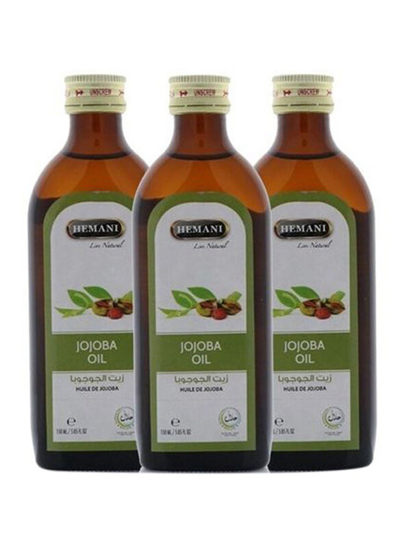 

Hemani Jojoba Oil, 3 x 150ml