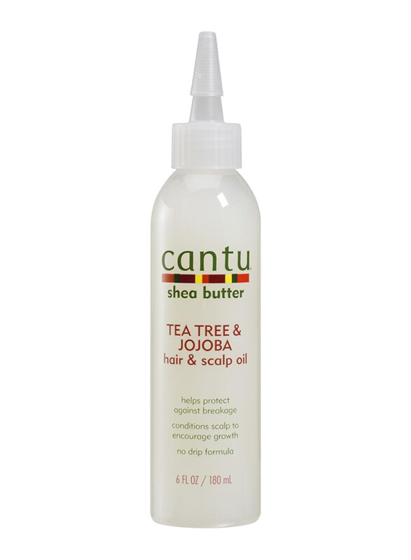 

Cantu Shea Butter Tea Tree & Jojoba Hair & Scalp Oil for All Hair Types, 6 oz