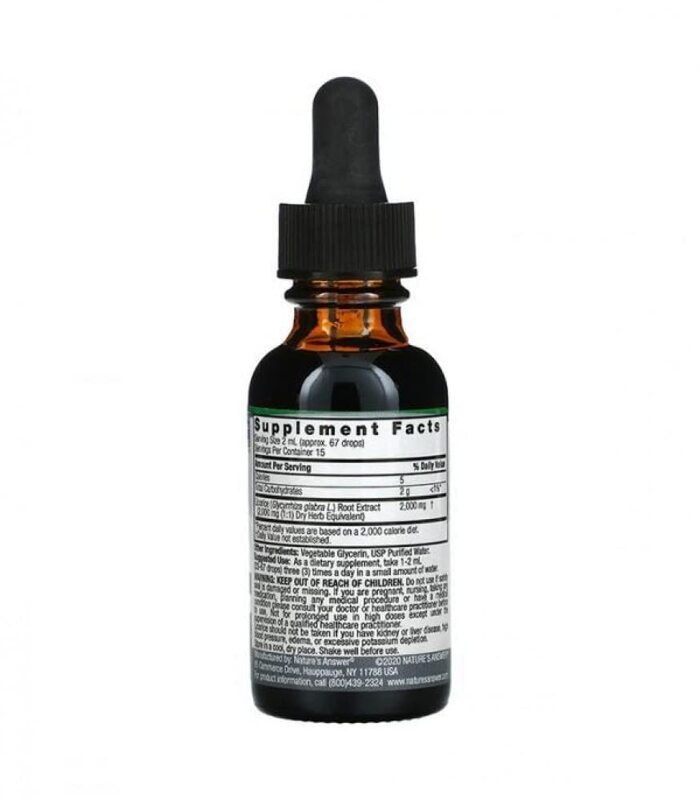 Nature's Answer Licorice Root Drop, 30ml