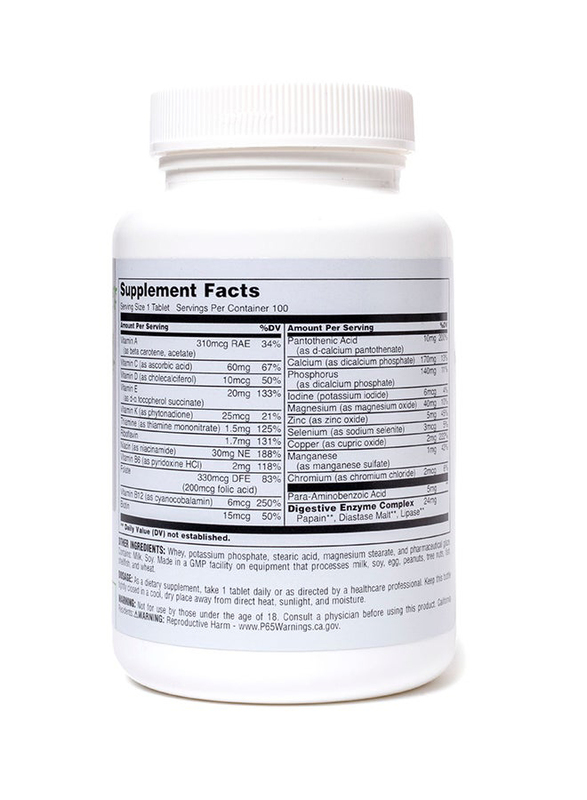 Daily Formula Health Supplement, 100 Tablets