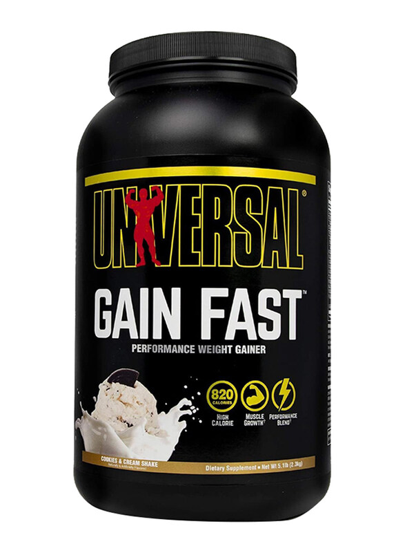 

Universal Nutrition Gain Fast 3100 Amino Acid Powder, 2300g, Vanilla