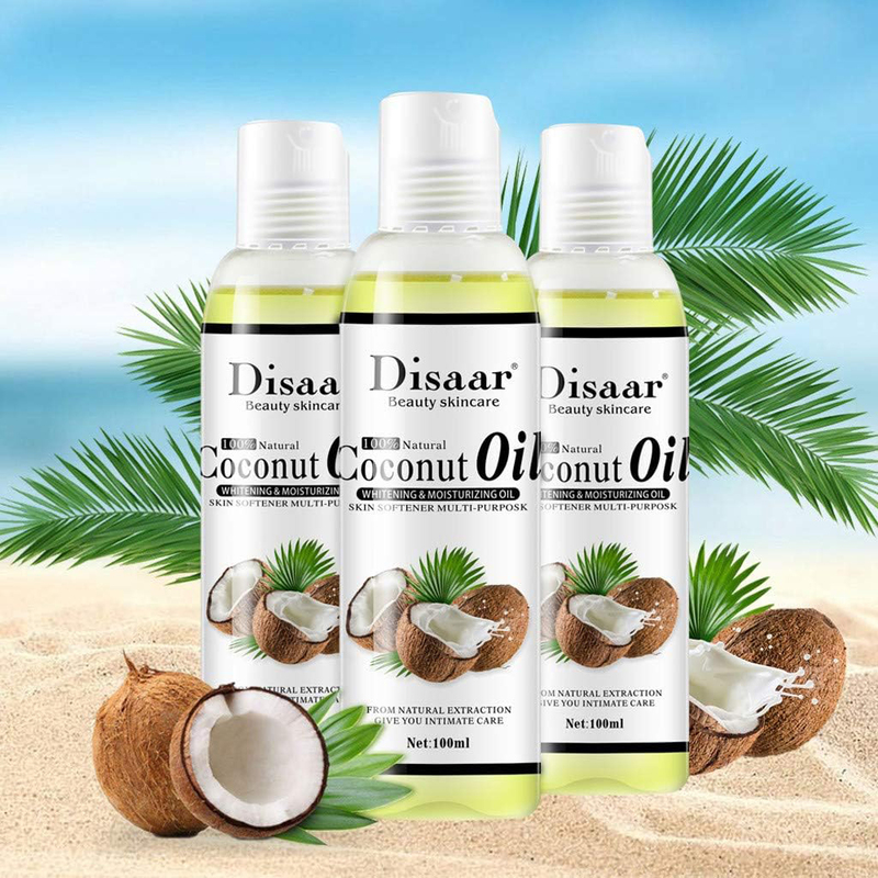 Disaar Beauty Natural Coconut Oil, 100ml