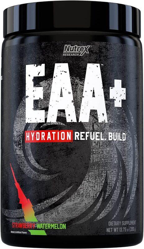 

Nutrex Research EAA+ Hydration Refuel Build, 30 Servings, Strawberry Watermelon