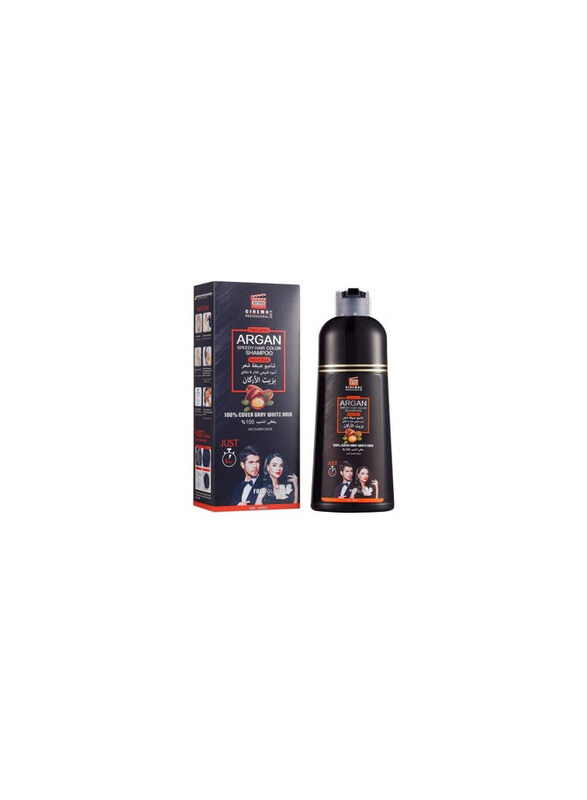 

Nitro Canada Argan Speedy Hair Color Shampoo, 420ml, Black