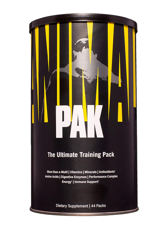 Animal Pak Convenient All-in-One Vitamin Dietary Supplement for Women & Men, 44 Pack, Unflavoured