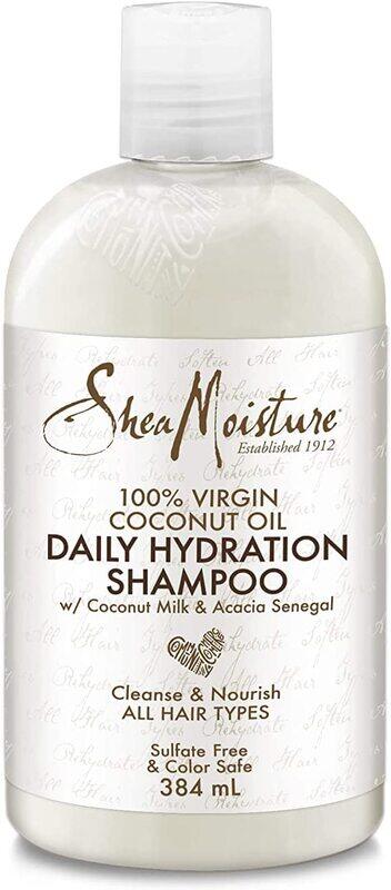 

Shea Moisture 100% Virgin Coconut Oil Daily Hydration Shampoo, 384ml