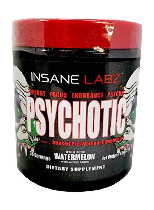 

Insane Labz Psychotic Diuretics Supplement, 214gm, Watermelon
