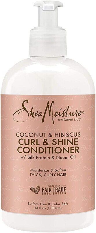 

Shea Moisture Coconut and Hibiscus Curl and Shine Conditioner for Dry Hair, 384ml