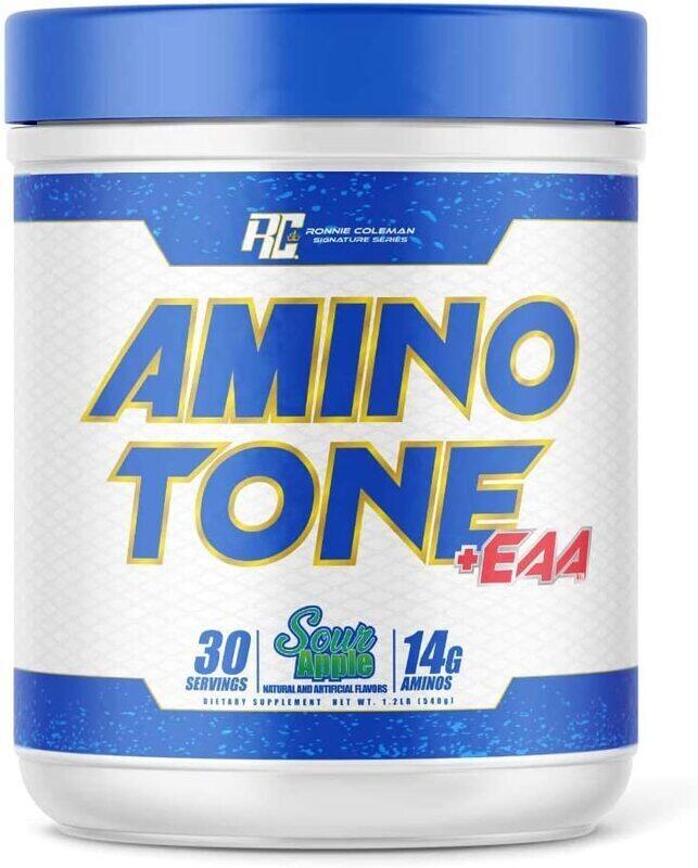 

Ronnie Coleman Amino-Tone + E44 Powder, 540g, Sour Apple