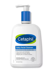 Cetaphil Daily Facial Cleanser Normal to Oily Skin, 473ml