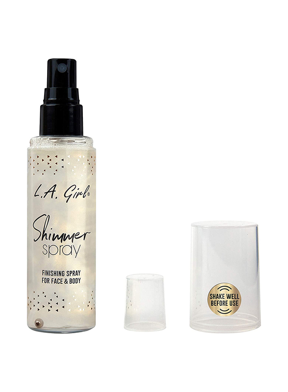 L.A. Girl Shimmer Spray, 80ml, 918 Gold, Gold