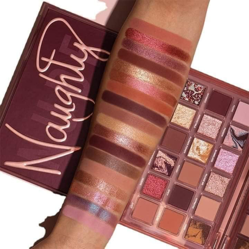 Huda Beauty Naughty Nude Eyeshadow Palette, Multicolour