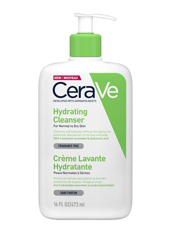

Cerave Hydrating Cleanser for Normal to Dry Skin, 473ml