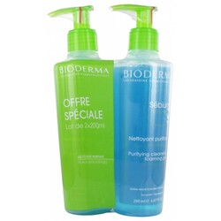 BIODERMA SEBIUM GEL MOUSSANT DUO 200 ML