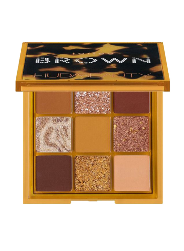 Huda Beauty Brown Obsessions Eyeshadow Palette, Toffee, Multicolour