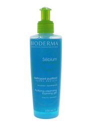 Bioderma Sebium Moussant Purifying Cleansing Foaming Gel, 200ml