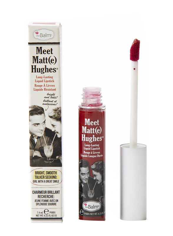 

The Balm Meet Matt(e) Hughes Matte Liquid Lipstick, Loyal, Red