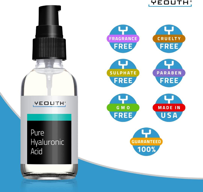 Yeouth Pure Hyaluronic Acid, 60ml