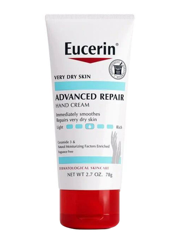 

Eucerin Advanced Repair Hand Cream, 78 gm