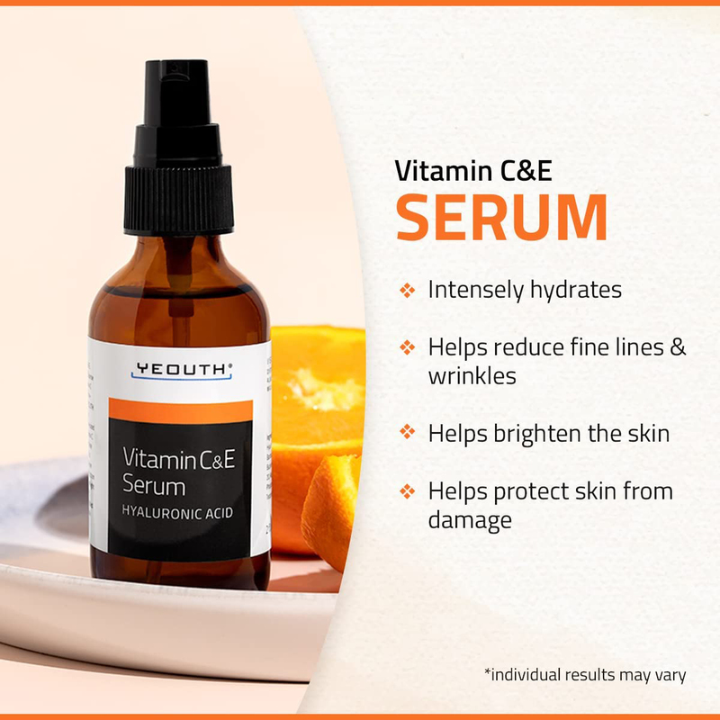 Yeouth Vitamin C & E Serum, 30ml