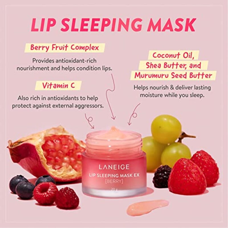 Lip Sleeping Mask EX (Berry) 20g