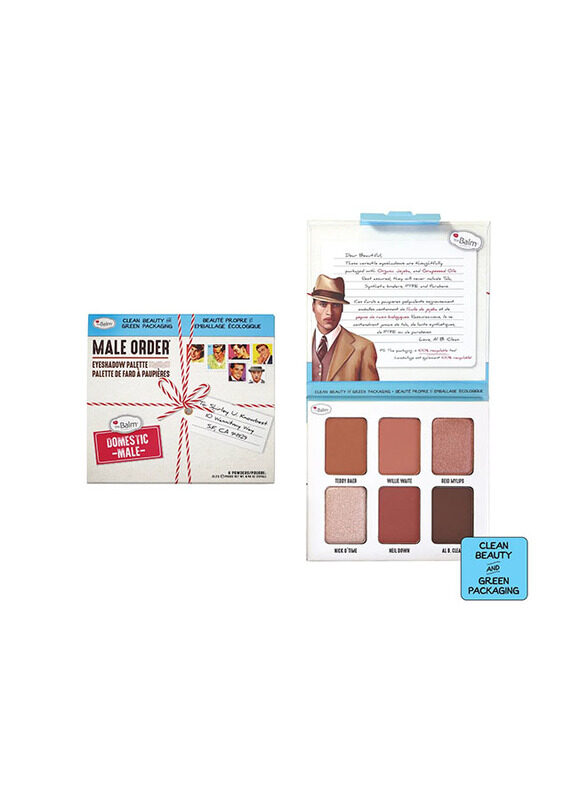 

The Balm Male Order Domestic Eyeshadow Palette, Multicolour